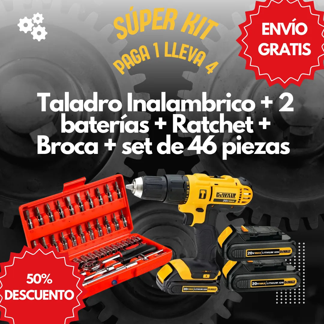 KIT DEWALT PROHAMMER 36V EDICIÓN COMPLETA